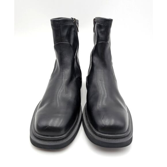 Franco Sarto Astina Ankle Chelsea Boots Women's Side Zip Black Size US8M EU38.5 - Picture 2 of 16